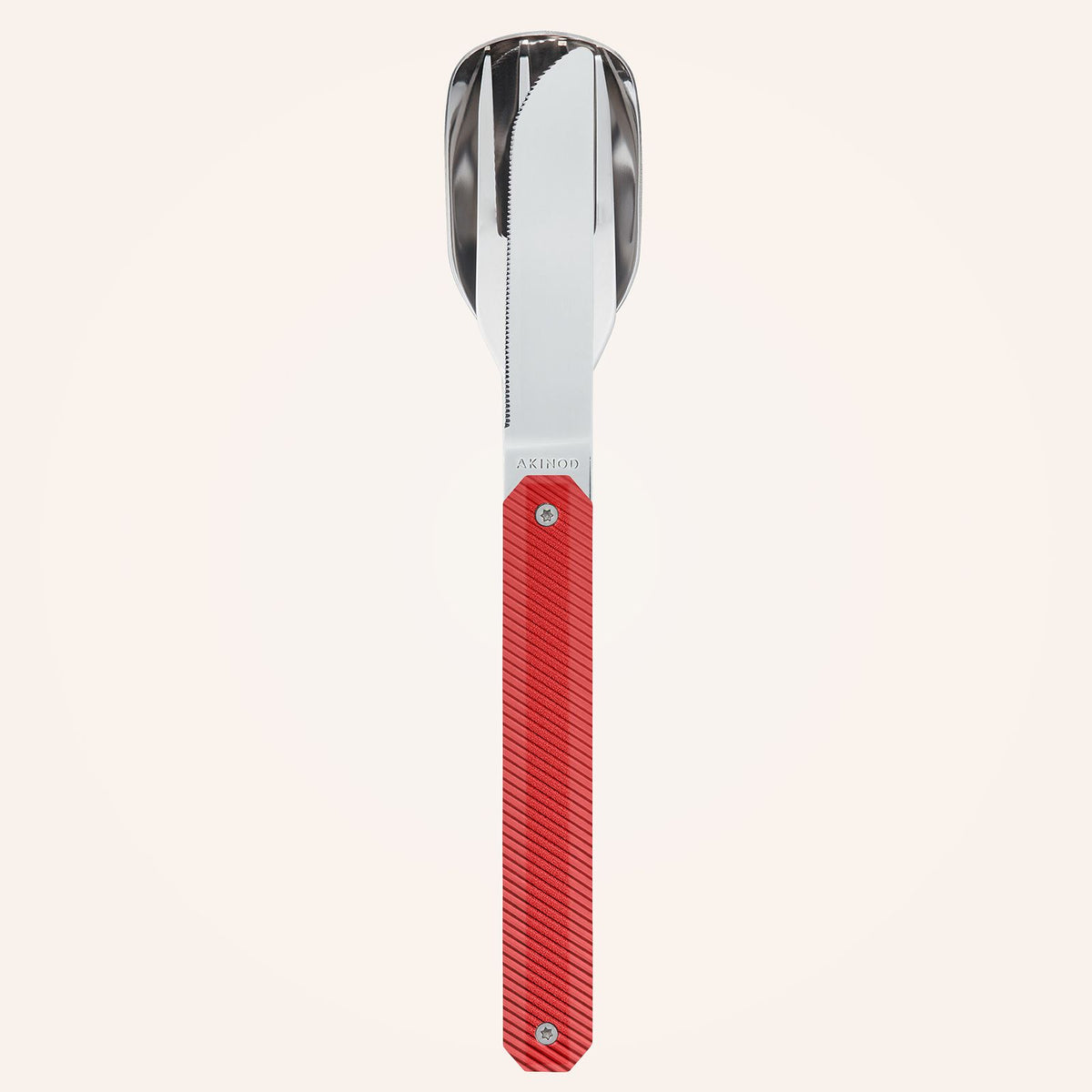 Besteck 12:34, Aluminium rot