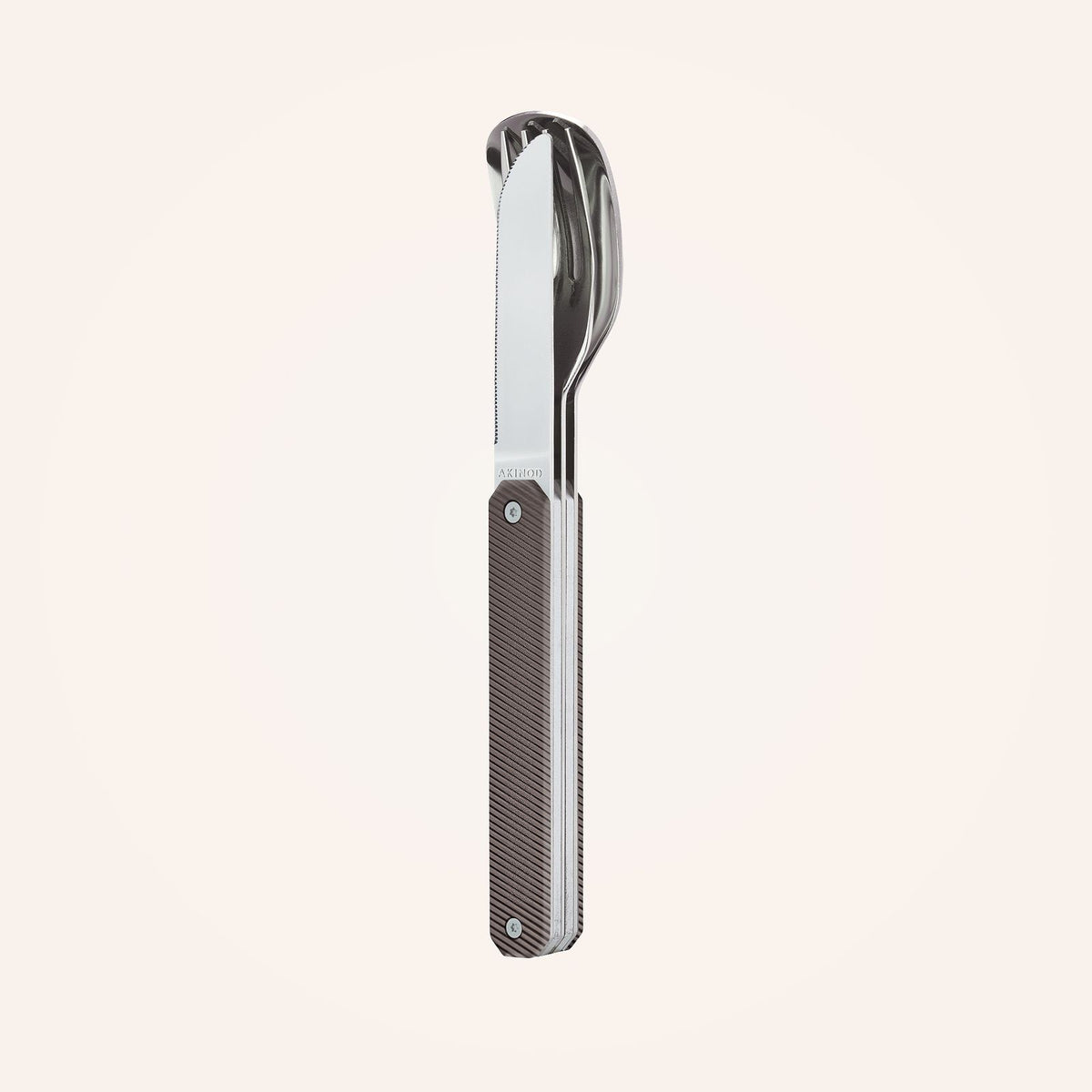 Besteck 12:34, Aluminium dunkelgrau