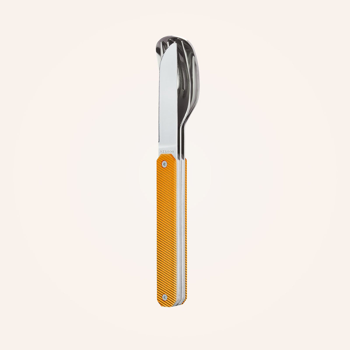 Besteck 12:34, Aluminium orange