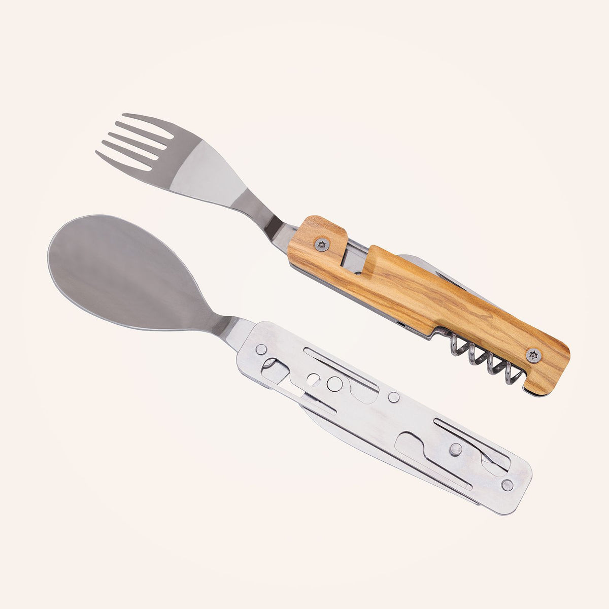 Multi Besteck 13:25, Olivenholz