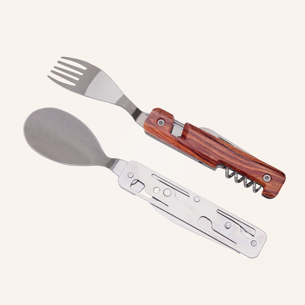 Multi Besteck 13:25, Korallenholz