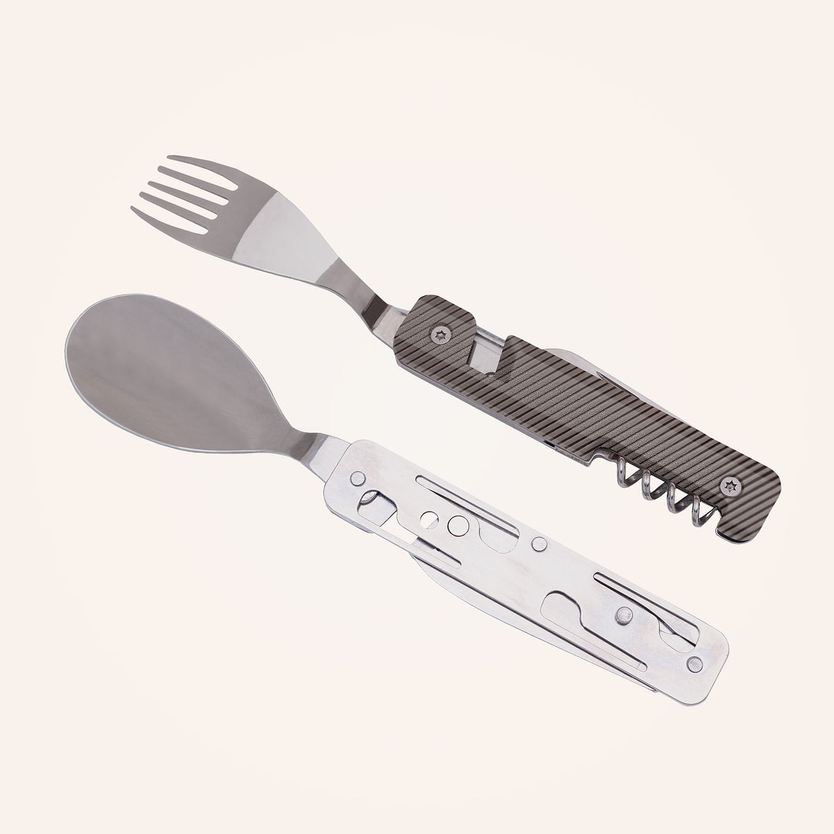 Multi Besteck 13:25, Aluminium dunkelgrau