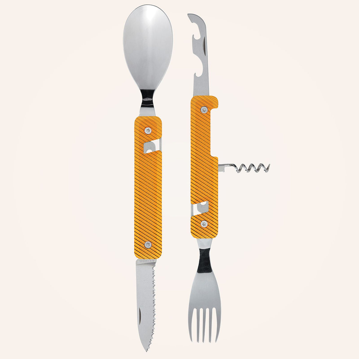 Multi Besteck 13:25, Aluminium orange