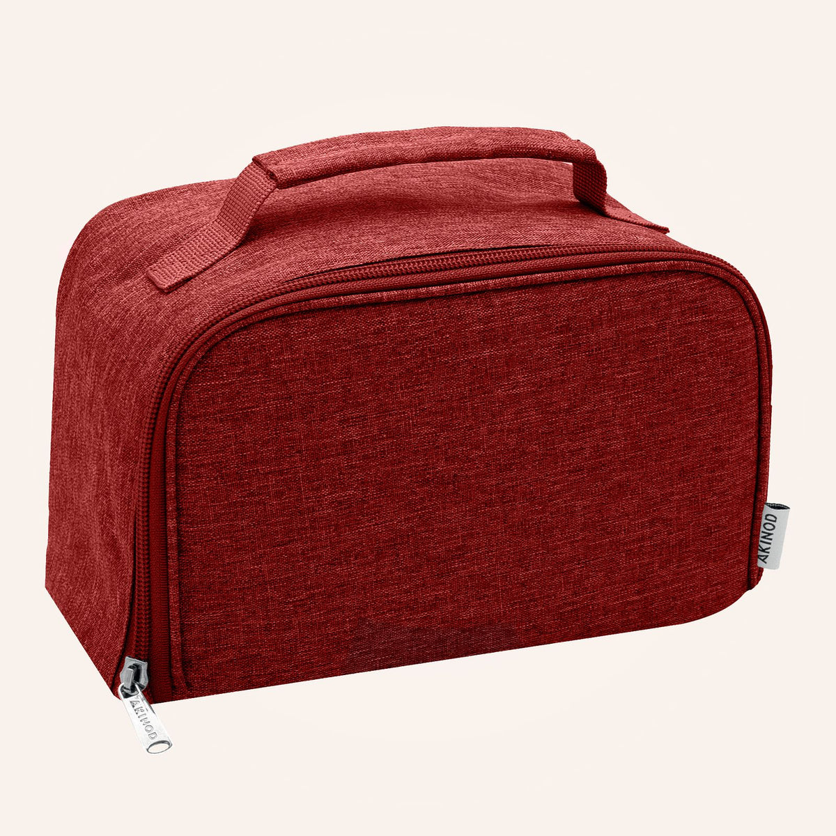 Bento + Lunch bag 11:58, Weiss / Terracotta