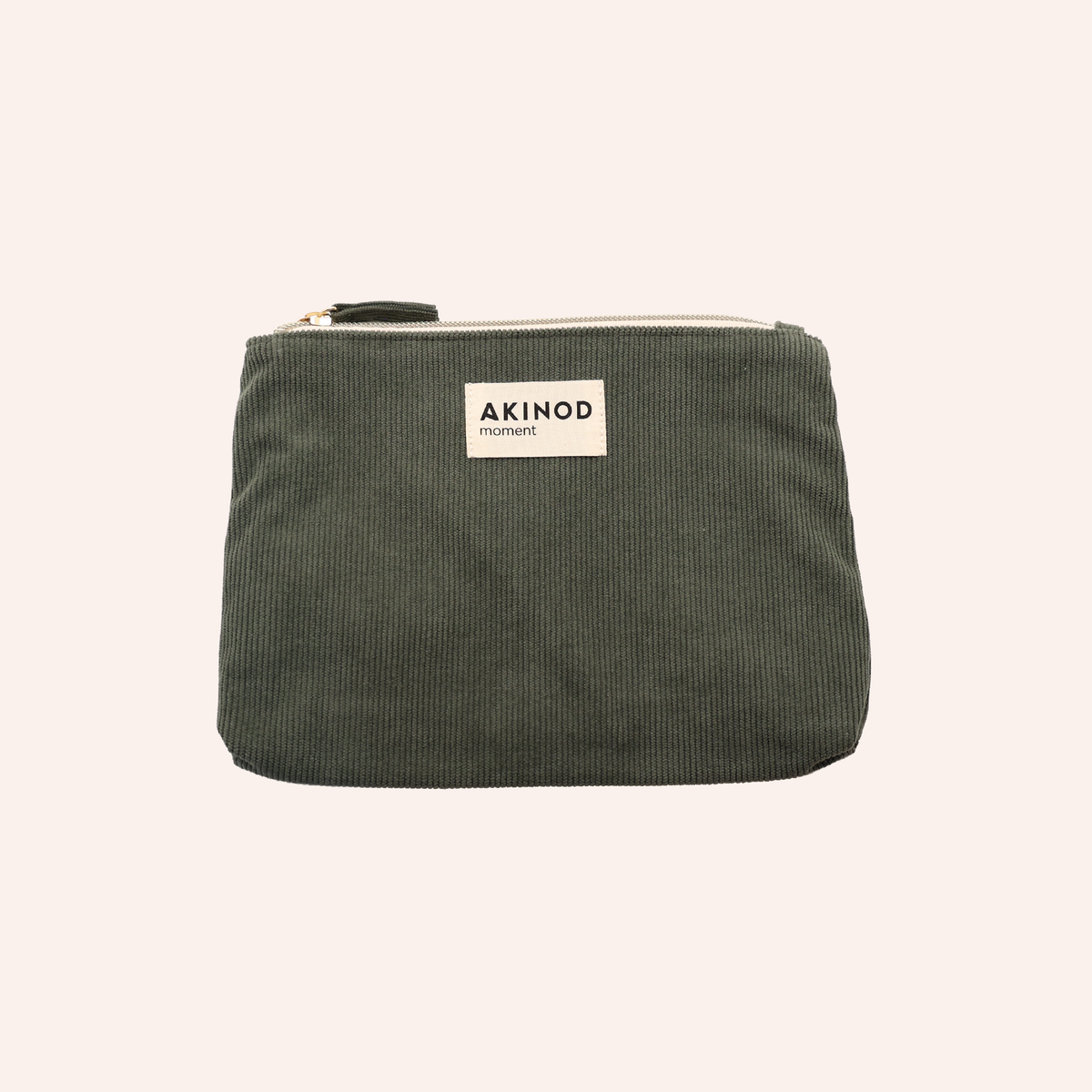 Pouch aus grünem Cord