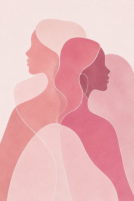 Rosa Aquarell Nr. 2