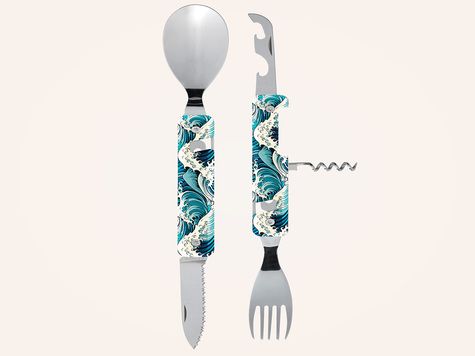 Multifunktionales Besteck 13h25, Ukiyo-e