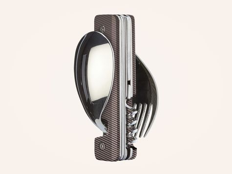 Multifonction Utensils 13:25, Dark grey aluminum