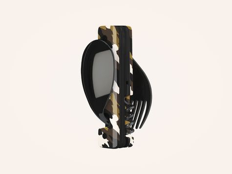 Multifunktionsbesteck 13h25, Camo grün