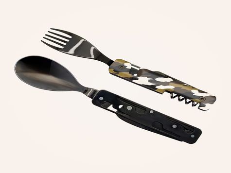Multifonction Utensils 13:25, Green camo