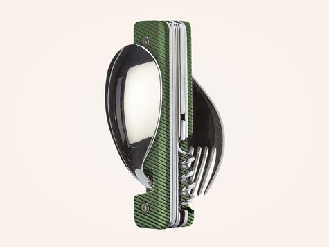 Couverts multifonction 13:25, Aluminium kaki