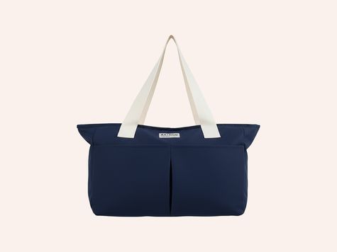 Insulated shopping bag 10:47, Navy blue