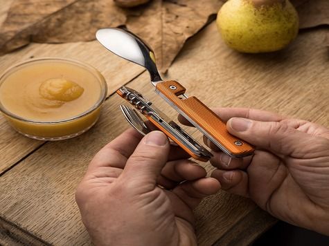 Multi Besteck 13:25, Aluminium orange