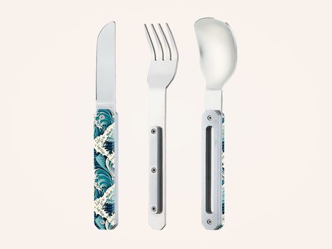 Straight Cutlery 12:34, Ukiyo-e