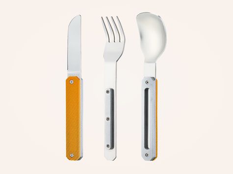 Utensils 12:34, Orange aluminum