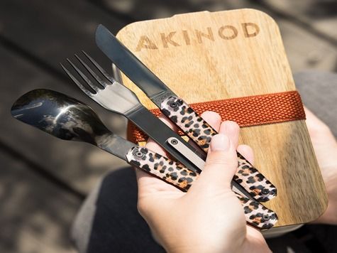 Straight Cutlery 12h34, Leopard