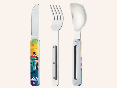 Feststehendes Besteck 12h34, 24H Le Mans « Fahrer »