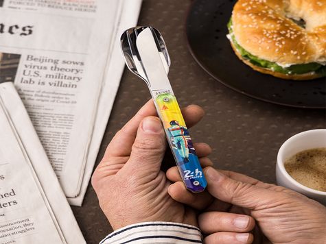 Feststehendes Besteck 12h34, 24H Le Mans « Fahrer »