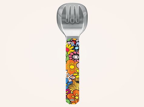 Couverts Akinod Mini 12:12, Fleurs 70s