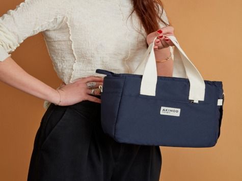 Lunch Bag 08h17, Marineblau