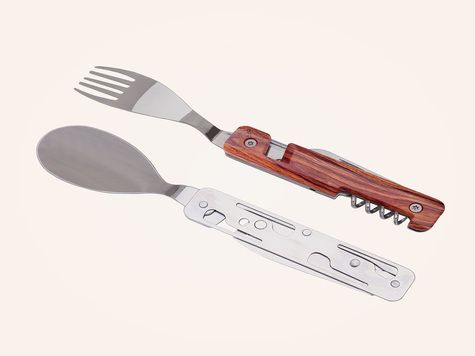 Multifunction Cutlery 13:25, Coral wood