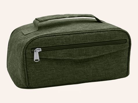 Bento + Lunch bag 11:58, Schwarz / Khaki