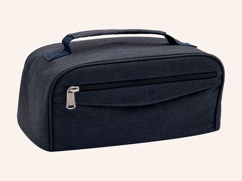 Bento + Lunch bag 11h58, Schwarz / Grau meliert