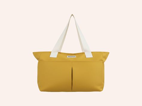 Insulated shopping bag 10:47, Mustard