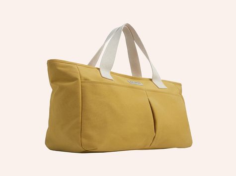 Insulated shopping bag 10:47, Mustard