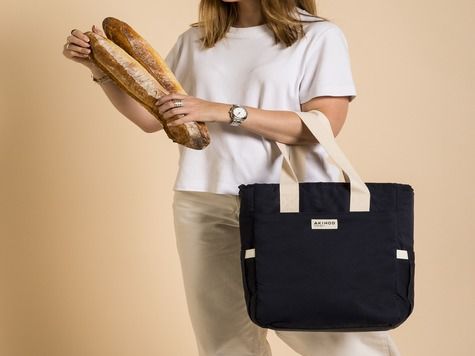 Lunch bag XL 08:19, Navy blue