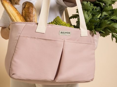 Insulated shopping bag 10:47, Pink
