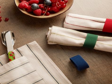 Rollbare Stoffserviette für unterwegs 11:37, Khaki